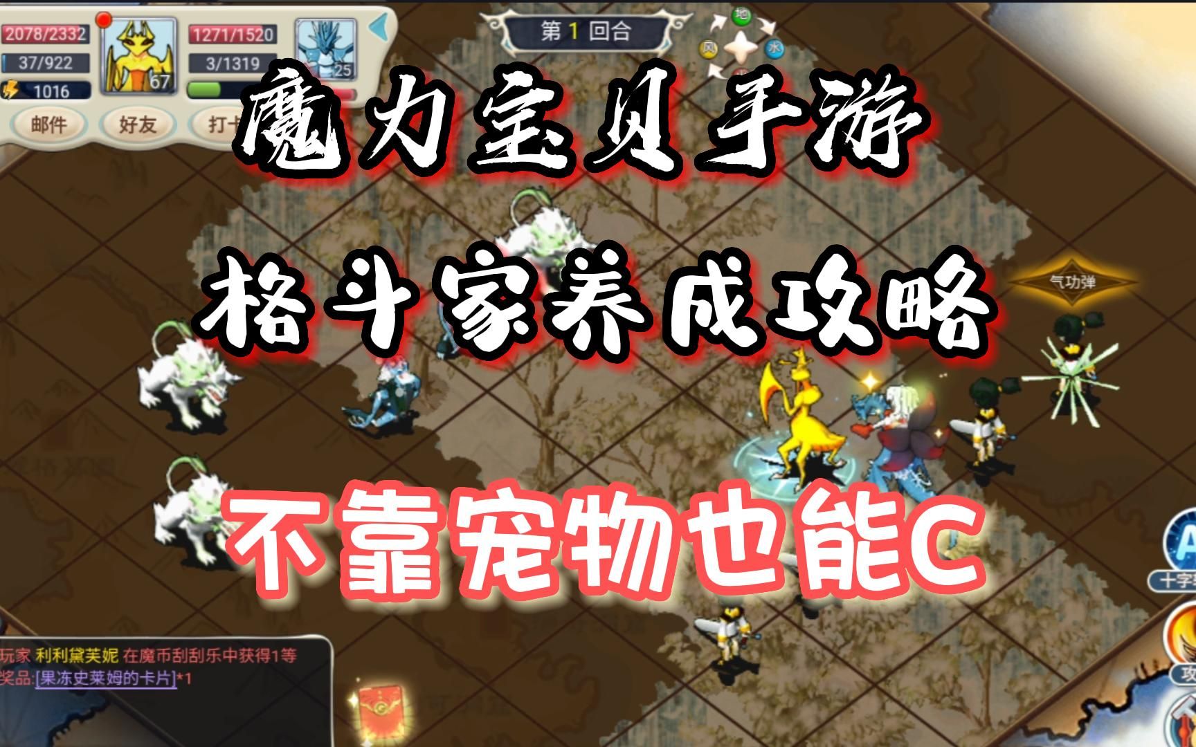 魔力宝贝格斗士进阶