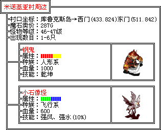 魔力宝贝怀旧1-110练级路线